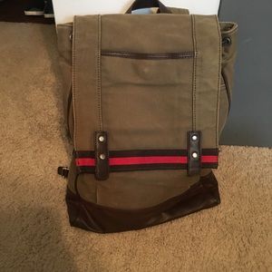 Fossil backpack pre-owned